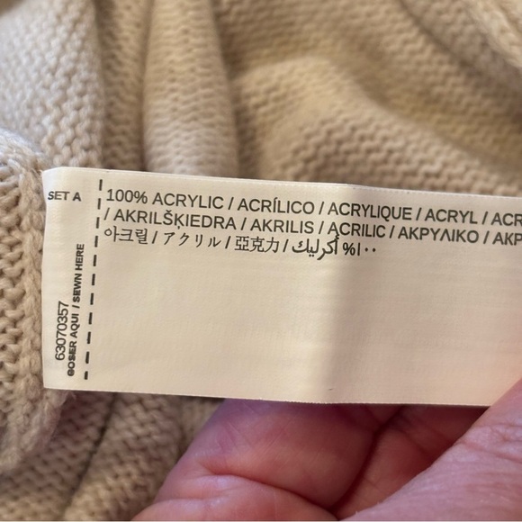 Mango Wrap Sweater Cardigan, OS, Minimalist Lagenlook Modern Casual Contemporary - Picture 8 of 14